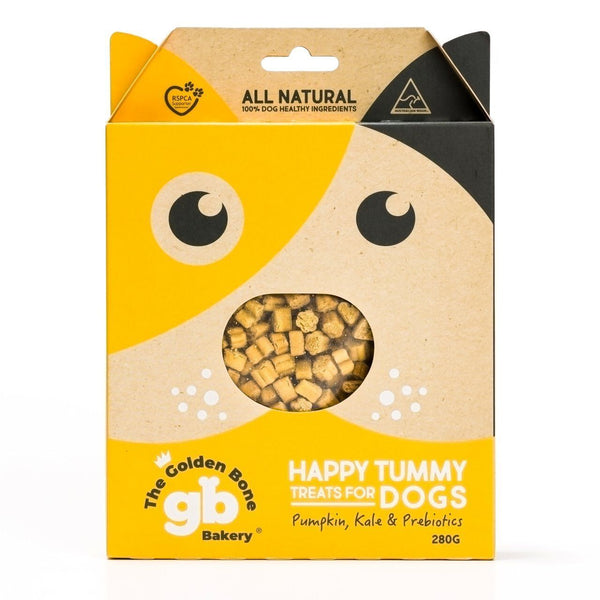 THE GOLDEN BONE BAKERY HAPPY TUMMY TREATS 280G