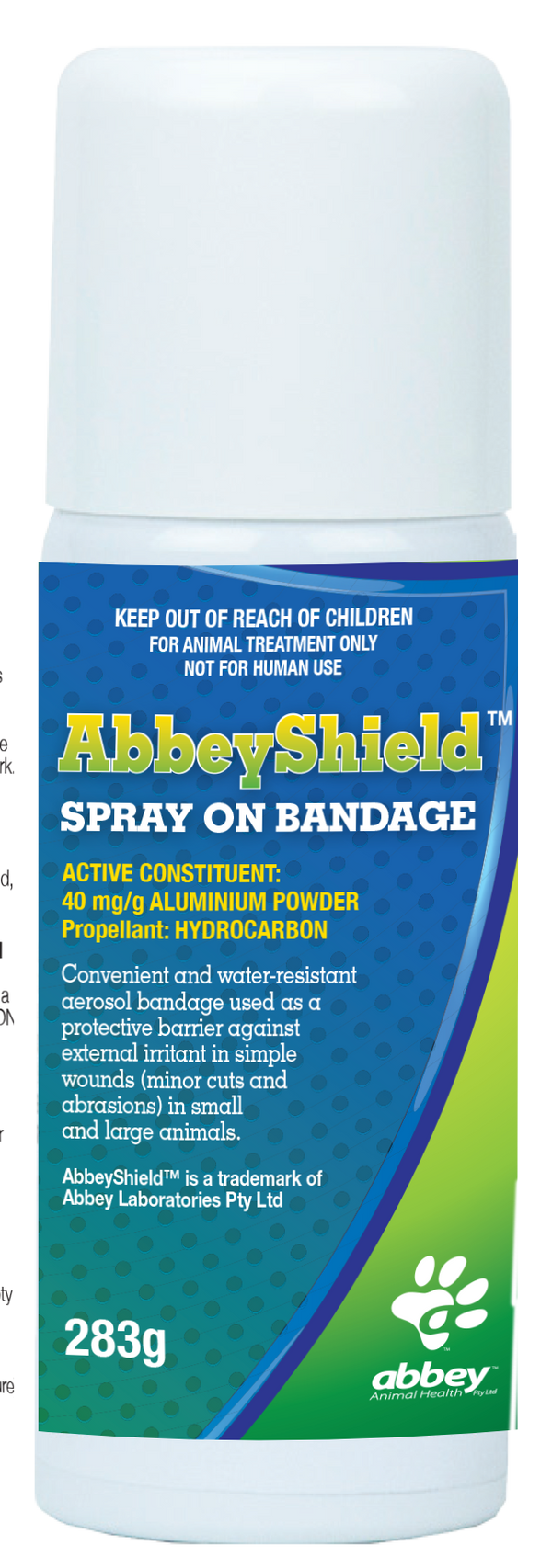 ABBEY SHIELD IDEAL AEROSOL BANDAGE 75G