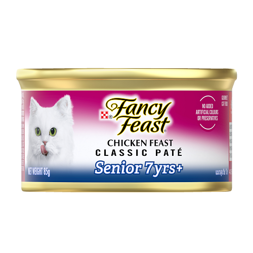 FANCY FEAST CLASSIC PATE SENIOR CHICKEN 85G 24PK (OM24)