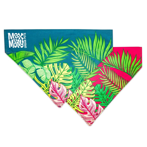 MAX & MOLLY BANDANA FOR CATS & DOGS - TROPICAL - SM