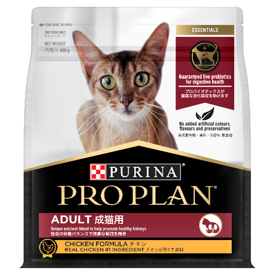PRO PLAN ADULT CAT CHICKEN 400G