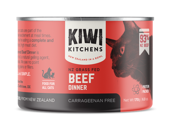 KIWI KITCHENS CAT BEEF 170G 18PK (OM18)
