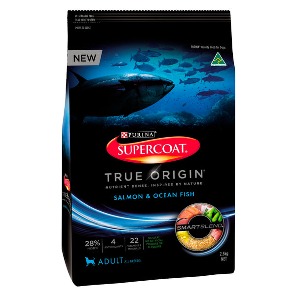 SUPERCOAT TRUE ORIGIN SALMON & OCEAN FISH 2.5KG