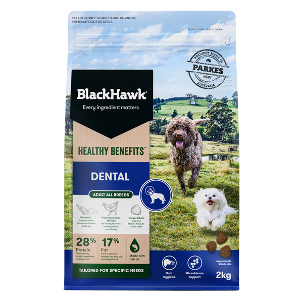 BLACK HAWK HEALTHY BENEFITS DENTAL 2KG