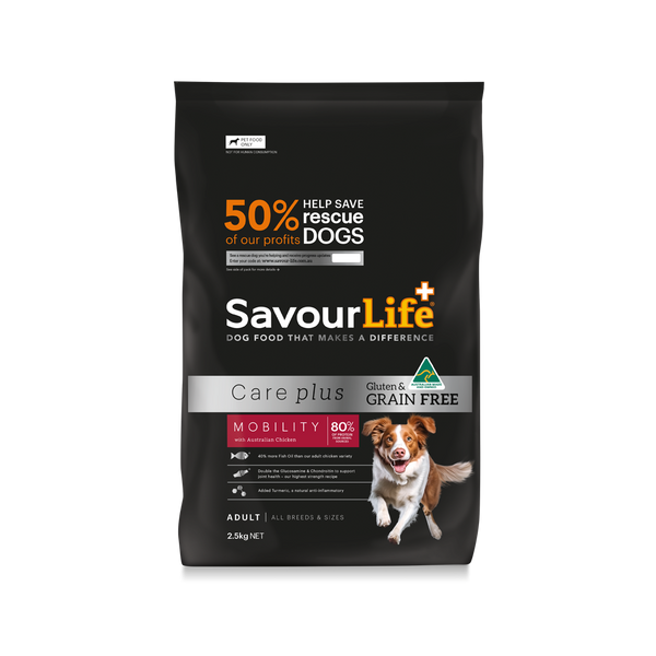 SAVOURLIFE GRAIN FREE ADULT MOBILITY CHICKEN 2.5KG