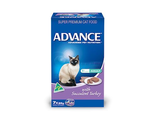 ADVANCE CAT ADULT SUCCULENT TURKEY 85G 7PK (OM7)