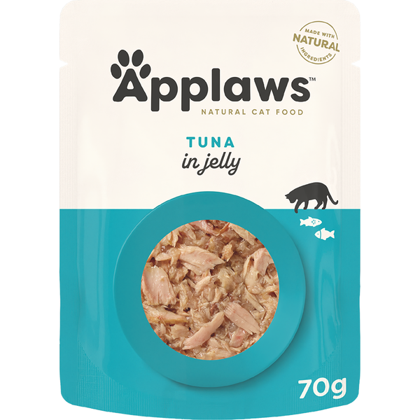 APPLAWS CAT JELLY POUCH - TUNA WHOLEMEAT 70G 16PC(OM16)