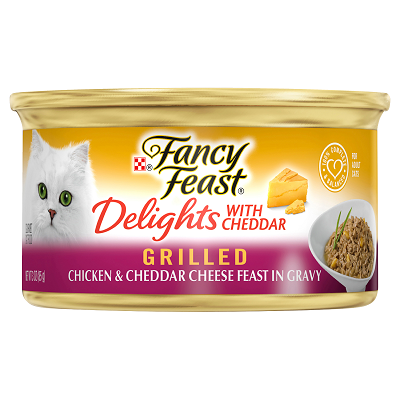 FANCY FEAST CLASSIC CHEDDAR GRILLED CHICKEN 85G 24PK(OM24)