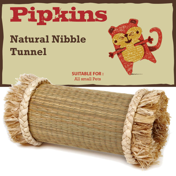 PIPKINS SEAGRASS & CORN NIBBLE TUNNEL