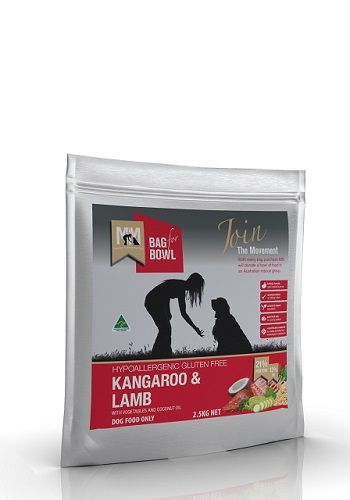 MFM DOG KANGAROO & LAMB GLUTEN FREE RED 2.5KG