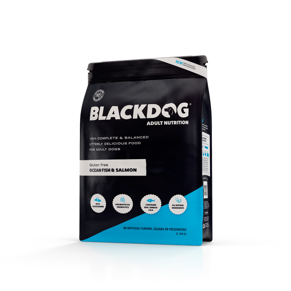 BLACK DOG ADULT SALMON OCEAN FISH RICE & VEGETABLES 2.5KG