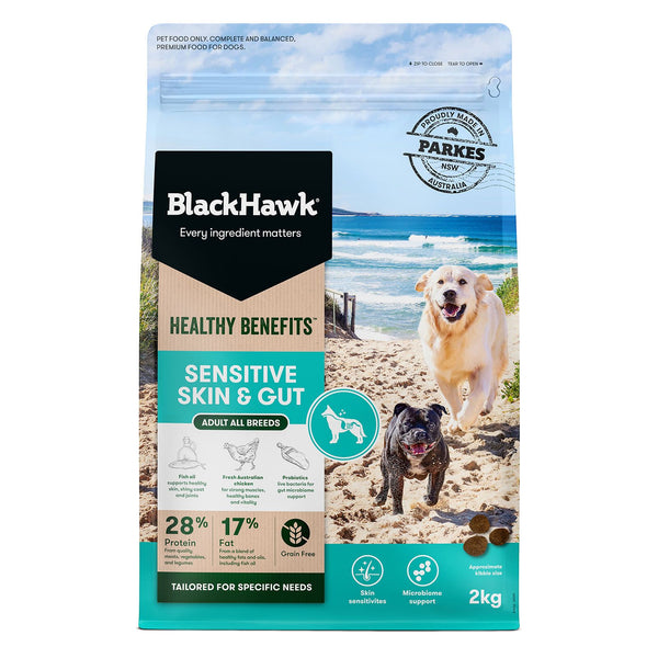 BLACK HAWK HEALTHY BENEFITS SKIN & GUT 2KG