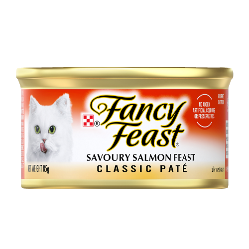 FANCY FEAST CLASSIC PATE SALMON 85G 24PK (OM24)