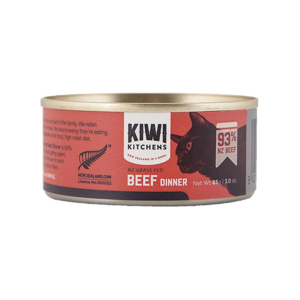 Kiwi Kitchens Beef Cat Food 85g