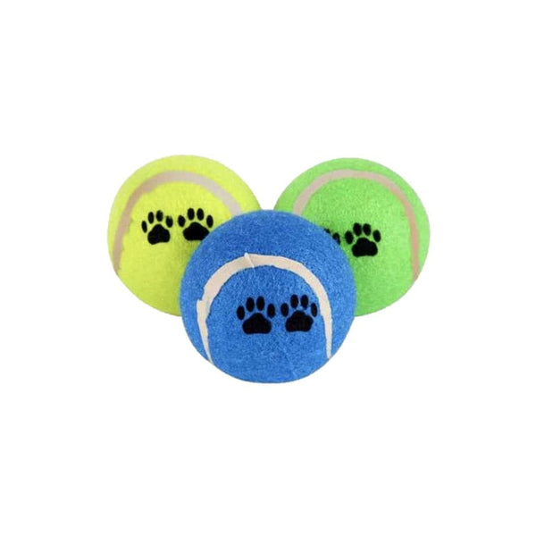 Paw Print Tennis Balls