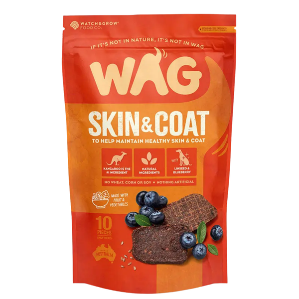WAG Kangaroo Jerky Skin Coat 10pc